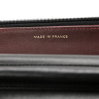 Lambskin Quilted Wallet On Chain WOC Black