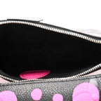 LV X YK Empreinte Multi Pochette Accessories Black Fuchsia