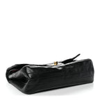 Lambskin Quilted Crush 2.55 Reissue 225 Flap Black