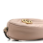 Calfskin Matelasse GG Marmont Belt Bag 75 30 Porcelain Rose