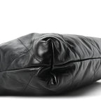 Calfskin Quilted Small Chanel 22 Black