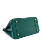 Epsom Birkin 30 Malachite