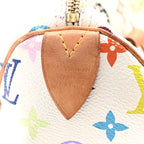 Monogram Multicolor Speedy 30 White