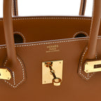 Epsom Birkin 30 Gold