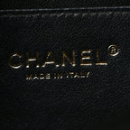 Lambskin Quilted Mini Rectangular Flap Black
