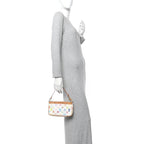 Monogram Multicolor Pochette Accessories White