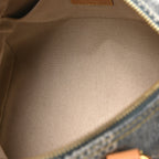 Damier Denim 3D Speedy Bandouliere 25 Bleu