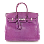 Lizard Birkin 25 Violet