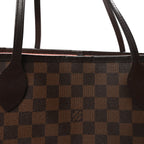 Damier Ebene Neo Neverfull MM Rose Ballerine