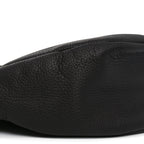 Grained Calfskin Small Slouchy Banana Bag Dark Brown