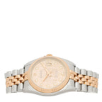 Stainless Steel 18K Everose Gold Diamond 36mm Oyster Perpetual Datejust Watch Pink Jubilee 116231