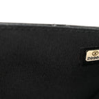 Patent Calfskin Quilted Reissue Wallet On Chain WOC So Black