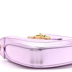 Laminated Nappa Nano Jackie 1961 Hobo Metallic Rosa