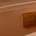 Caviar Quilted Wallet on Chain WOC Beige