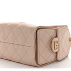 Caviar Quilted Mini Chanel 25 Handbag Light Pink