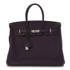 Togo Birkin 35 Cassis