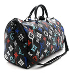 Monogram Eclipse LV Graffiti Keepall Bandouliere 50 Multicolor