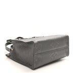 Metallic Empreinte Monogram Giant Onthego PM Gun Metal
