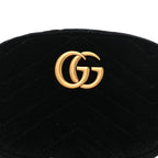 Velvet Matelasse GG Marmont Belt Bag 75 30 Black