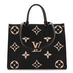 Empreinte Monogram Giant Onthego MM Black Beige