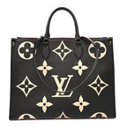 Empreinte Monogram Giant Onthego GM Black Beige