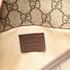 GG Supreme Monogram Neo Vintage Web Belt Bag Brown