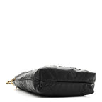 Shiny Caviar Quilted Monochrome Mini Chanel 22 Black
