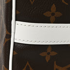 Monogram LV Match Speedy Bandouliere 25 White