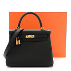 Togo Kelly Retourne 25 Black