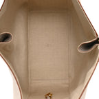 Grained Calfskin Small Hammock Shoulder Bag Light Ghost
