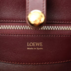 Supple Calfskin Small Madrid Bag Dark Burgundy