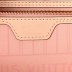 Damier Azur Braided Neverfull MM Pink