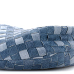 Nappa Denim Effect Intrecciato Mini Jodie Denim