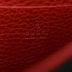 Calfskin Mini Dionysus Chain Wallet Hibiscus Red