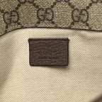 GG Supreme Monogram Neo Vintage Web Belt Bag Brown