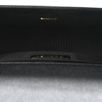 Caviar Quilted Medium Boy Flap Black