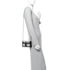 GG Supreme Monogram Textured Dollar Calfskin Super Mini Dionysus Shoulder Bag Beige Blue