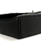 Caviar Quilted Maxi Double Flap Black