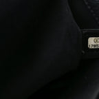 Calfskin Quilted Medium Boy Flap Black