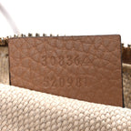 Pebbled Calfskin Small Soho Disco Bag Rose Beige