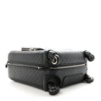 GG Supreme Monogram Gran Turismo Suitcase Black Grey