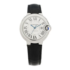 Stainless Steel Alligator 33mm Ballon Bleu De Cartier Automatic Watch