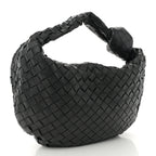 Nappa Intrecciato Teen Jodie Hobo Black