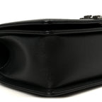 Caviar Quilted Medium Boy Flap Black