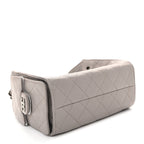 Caviar Quilted Mini Chanel 25 Handbag Dark Grey