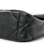 Lambskin Quilted Medium Chanel 19 Flap Black