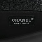 Caviar Quilted Small Boy Flap Black