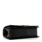 Caviar Quilted Medium Boy Flap Black