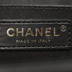 Caviar Quilted Medium Boy Flap Black