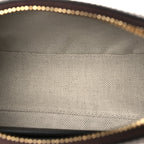 GG Supreme Monogram Textured Dollar Calfskin Web Small Ophidia GG Handbag Beige Ebony New Acero